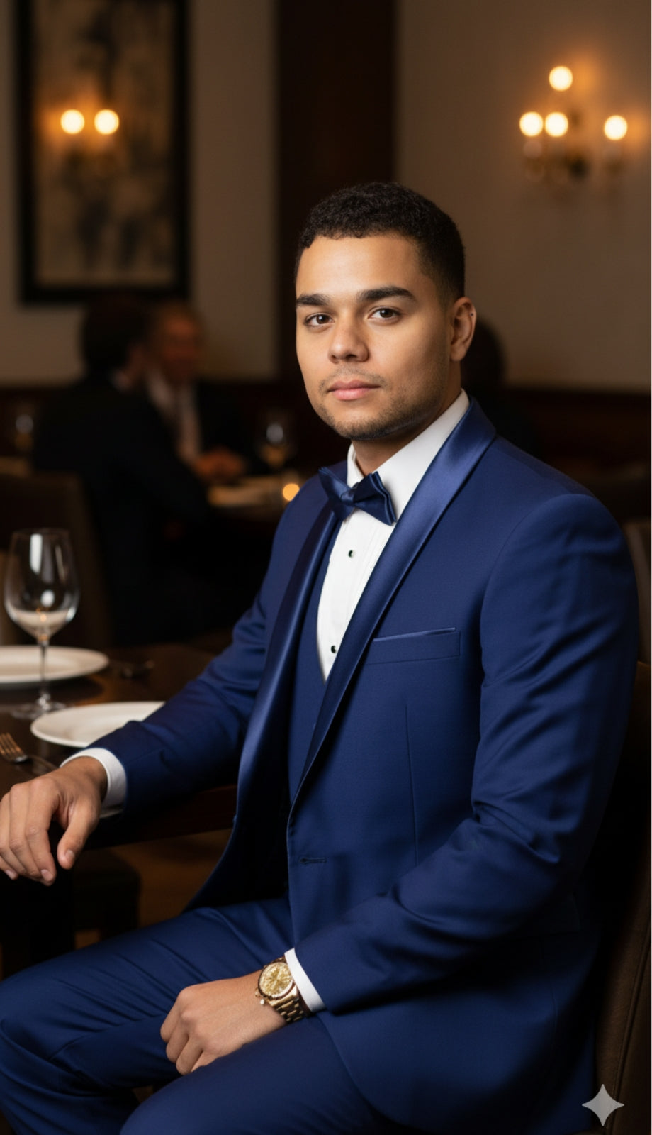 Statement  TUX-SH-NA Mens Suit