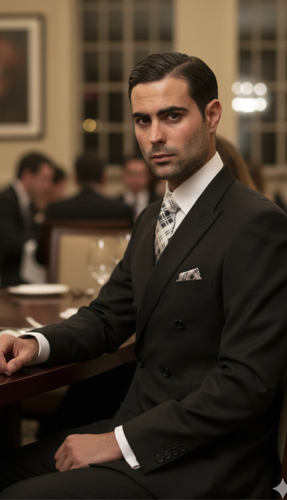 Statement  TZD-100-BL Mens Suit