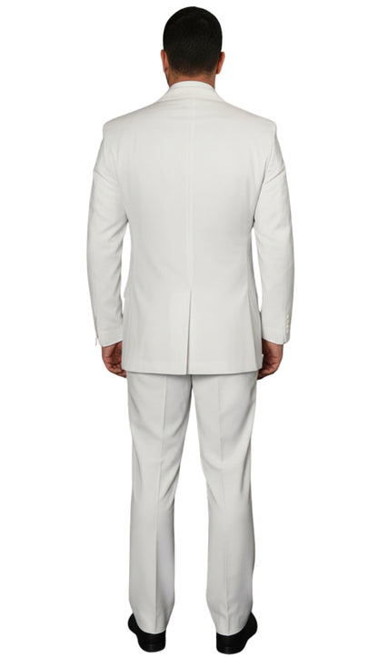 Statement  TZD-100-WH Mens Suit