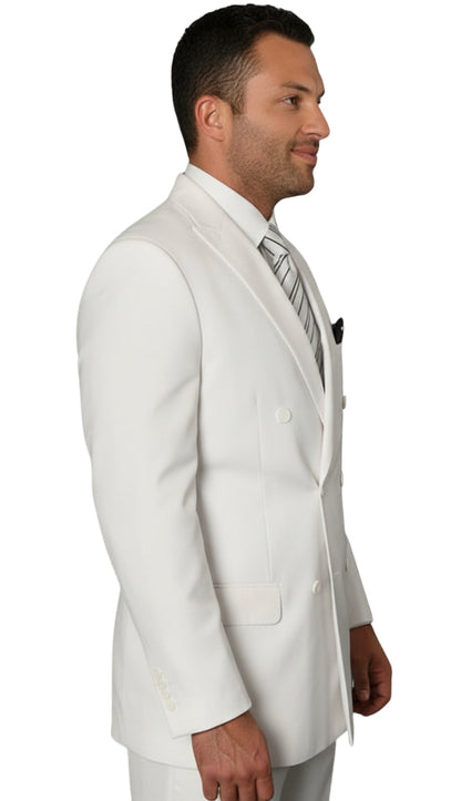 Statement  TZD-100-WH Mens Suit