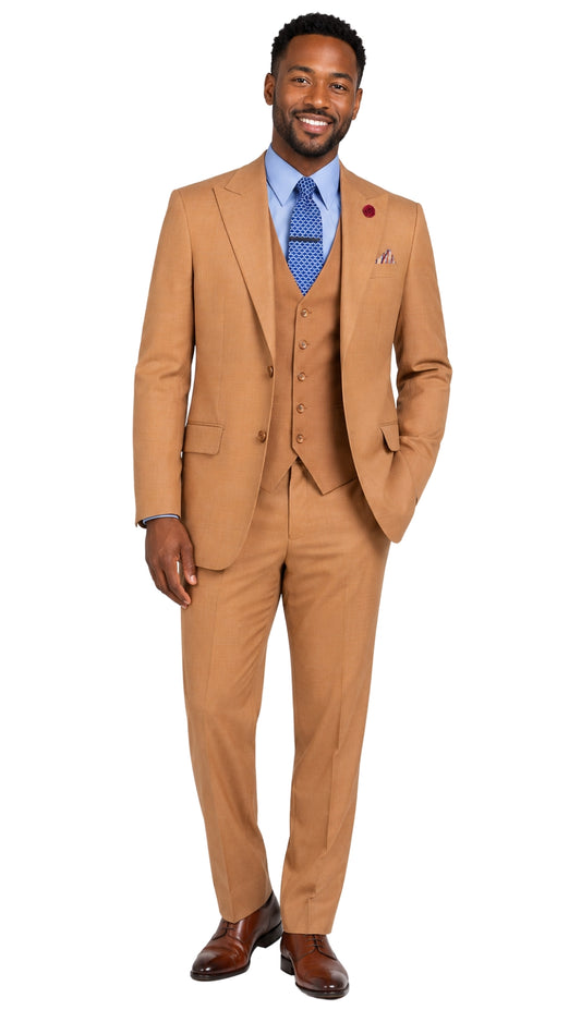 Vinci V2RK-4-AMB Mens Suit