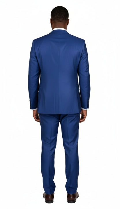 Vinci V2RK-5-BLU Mens Suit