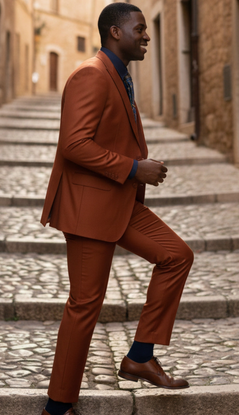 Vinci V2RK-5-RST Mens Church Suit