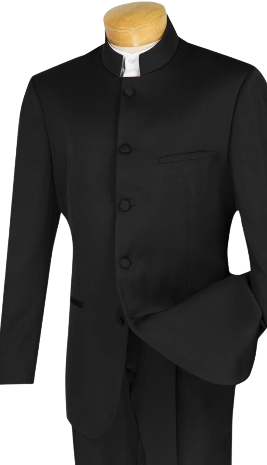 Vinci 5HT-BLK Mens Suit