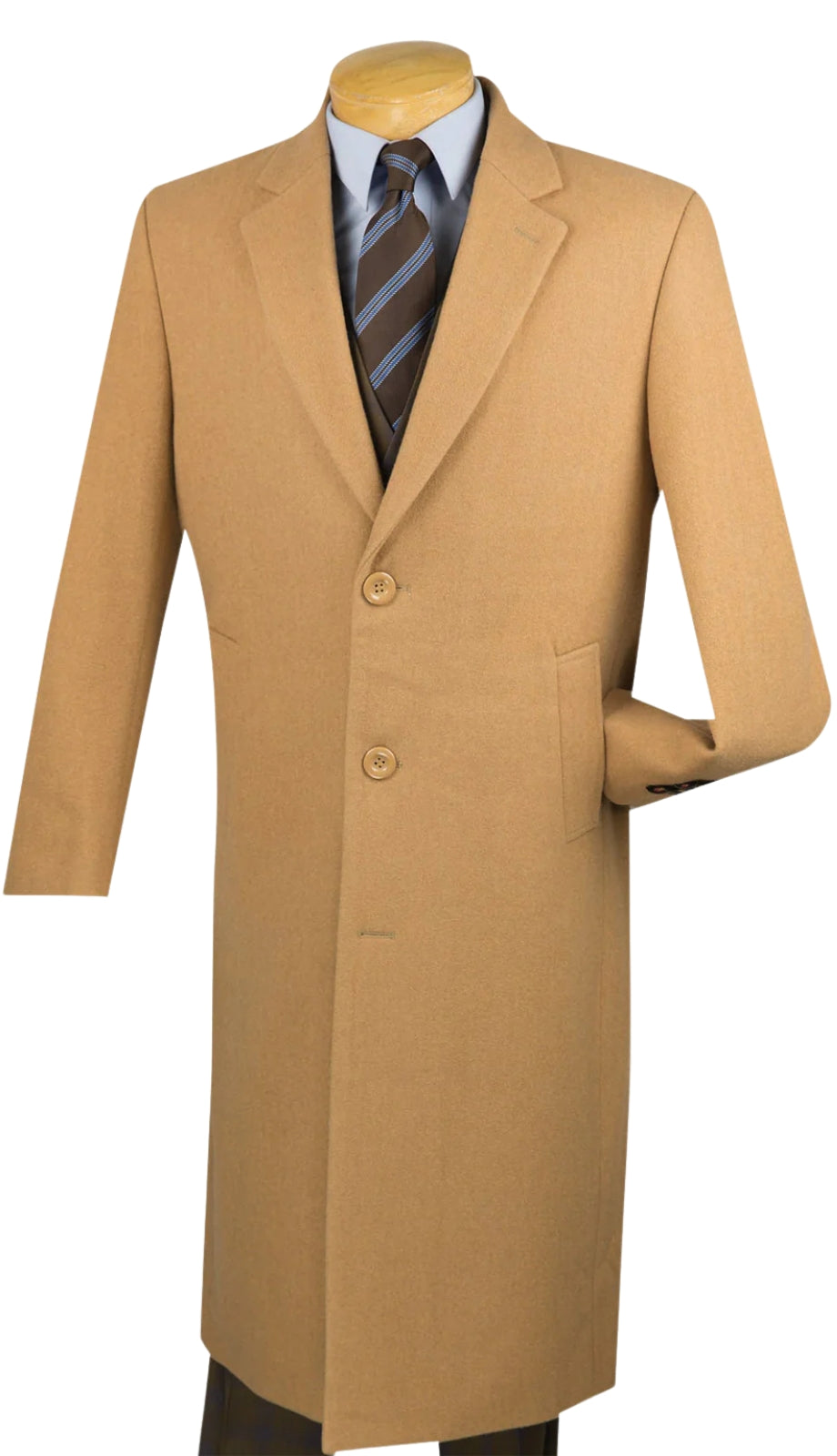 Vinci CL48-CA  Mens Top Coat