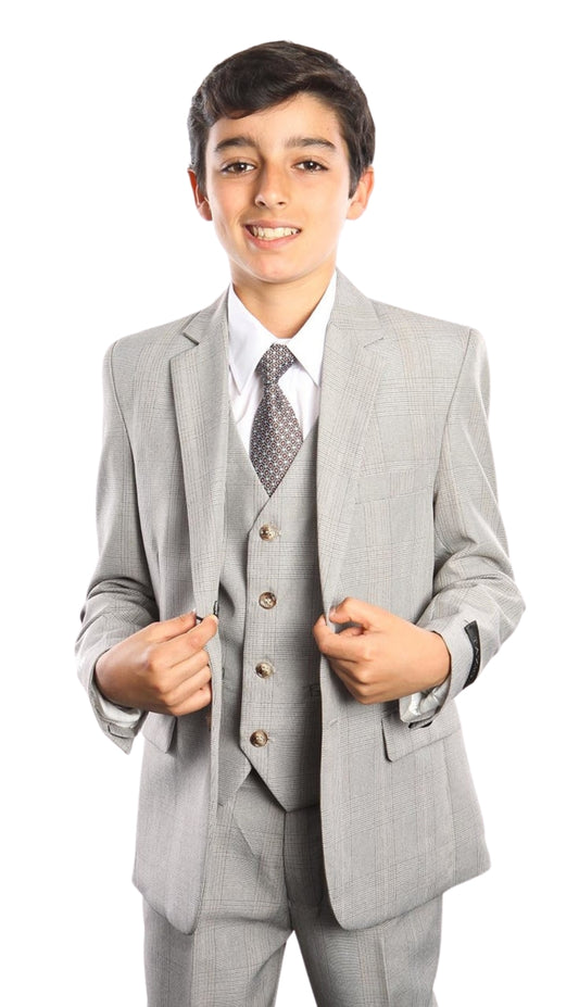 Tazzio B388-02-SAND Boys Suit
