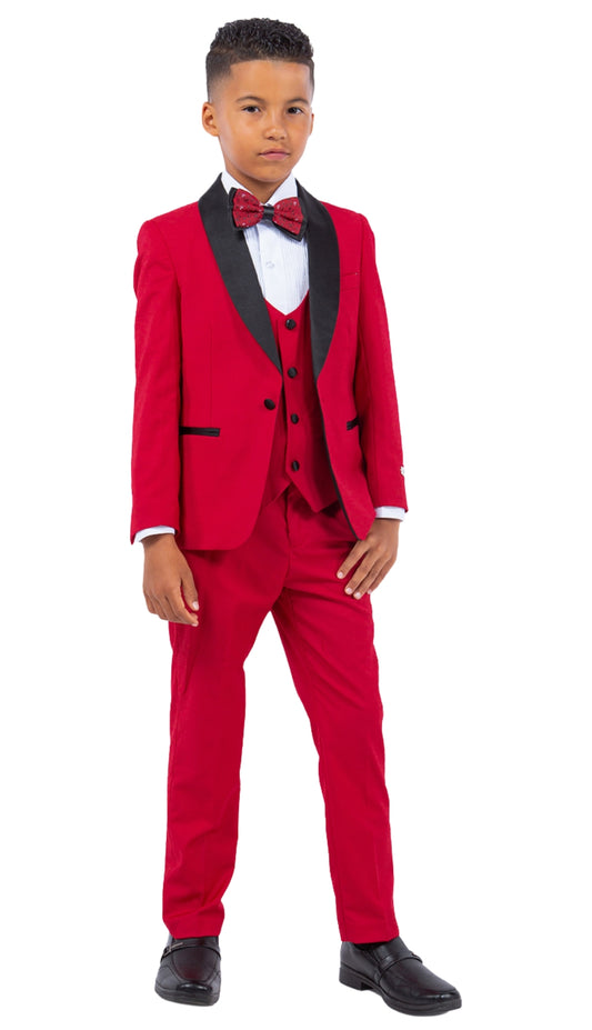 Stacy Adams SBT282-10-RED Boys Suit