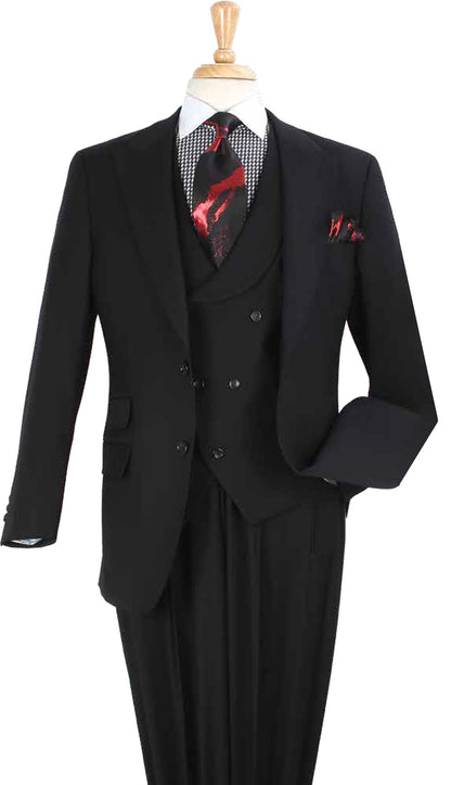 Iconic T-617-BLK Mens Suit