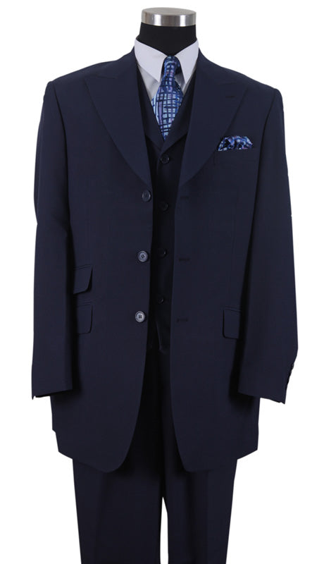 Milano Moda 905V-NA Mens Suit