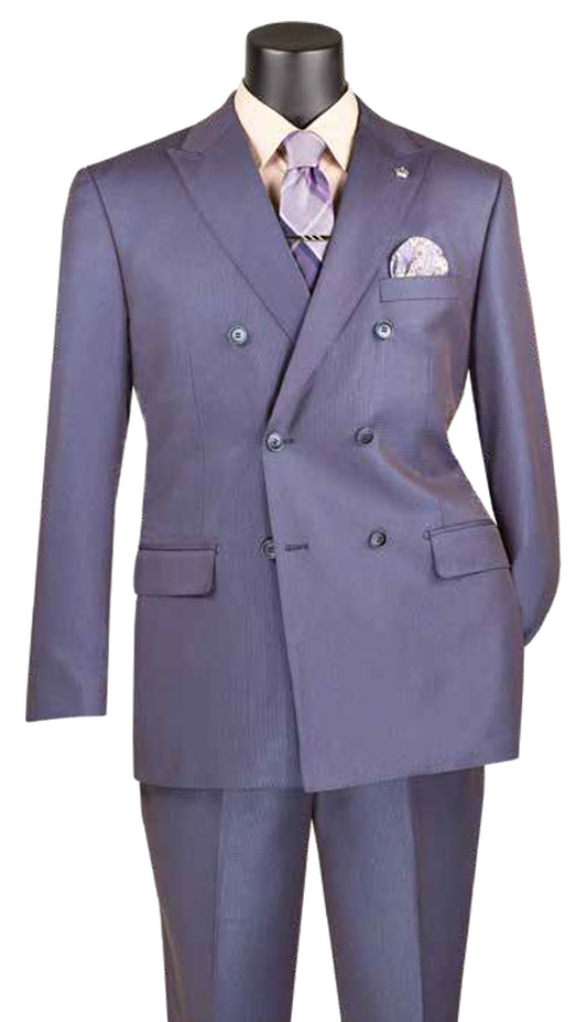 Vinci DRK-5-PUR Mens Church Suit