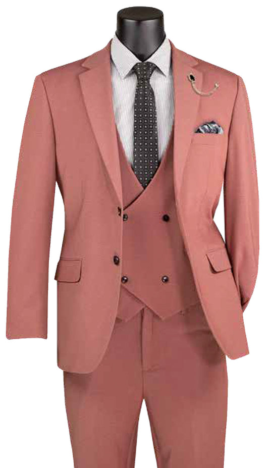 Vinci MV2K-3-CDR Mens Church Suit