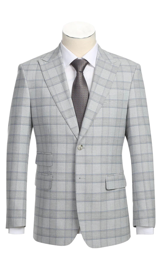English Laundry Mens Suit 12-66-092EL-LG ( Check Suit )