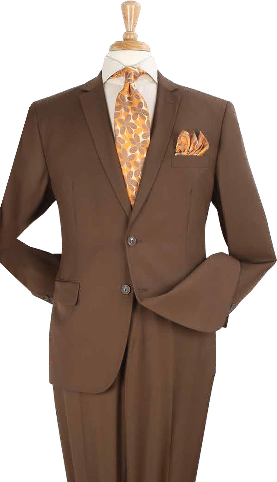 Iconic 5604-7-BRN Mens Church Suit