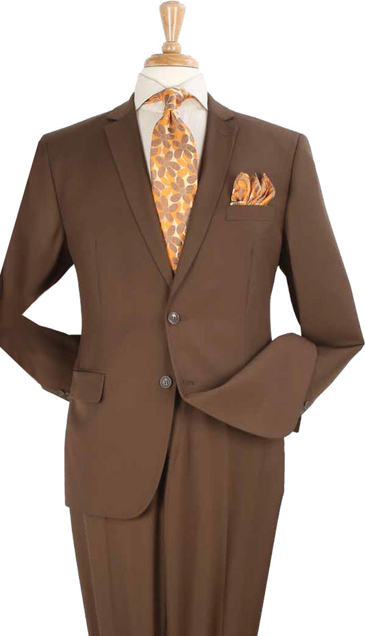 Iconic 5604-7-BRN Mens Church Suit