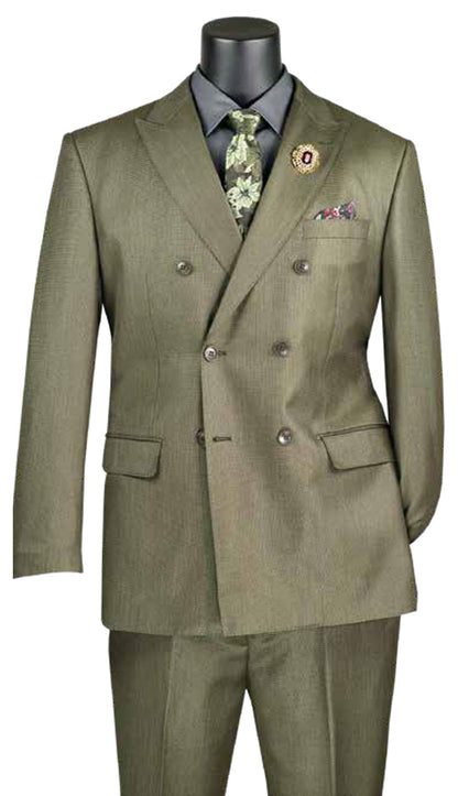 Vinci DRK-5-GRN Mens Church Suit