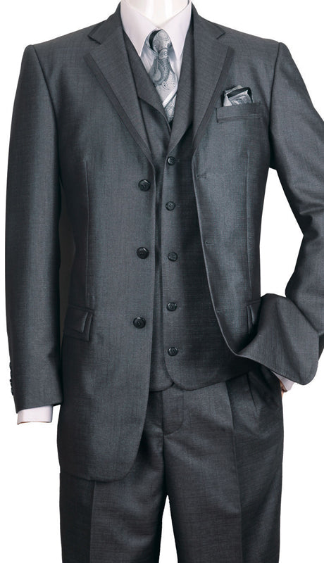 Milano Moda 5909-BLK Mens Suit