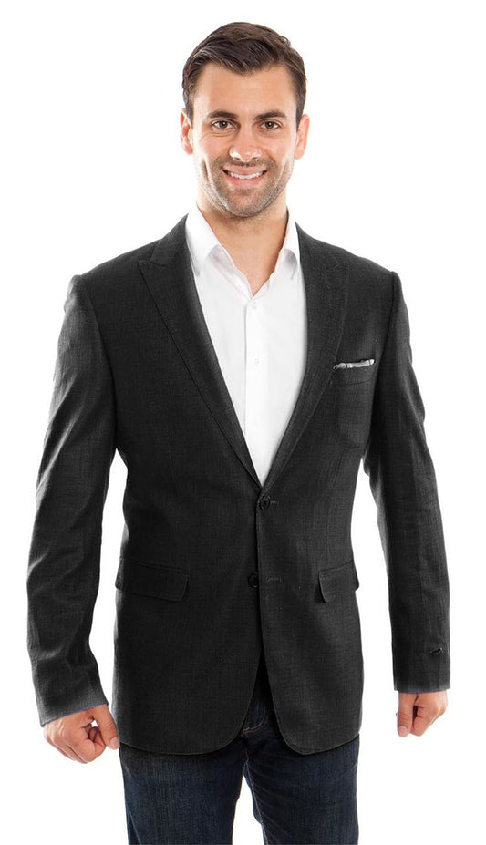 Tazzio MJ215S-BLK Mens Sports Coat