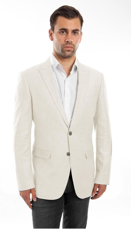 Tazzio MJ215S-IVO Mens Sports Coat
