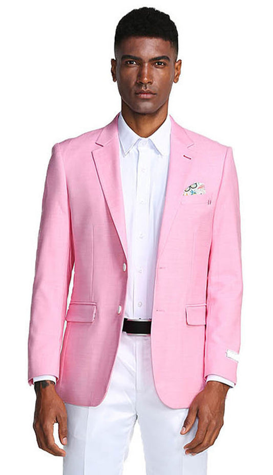 Tazzio MJ284S-PNK Mens Sports Coat