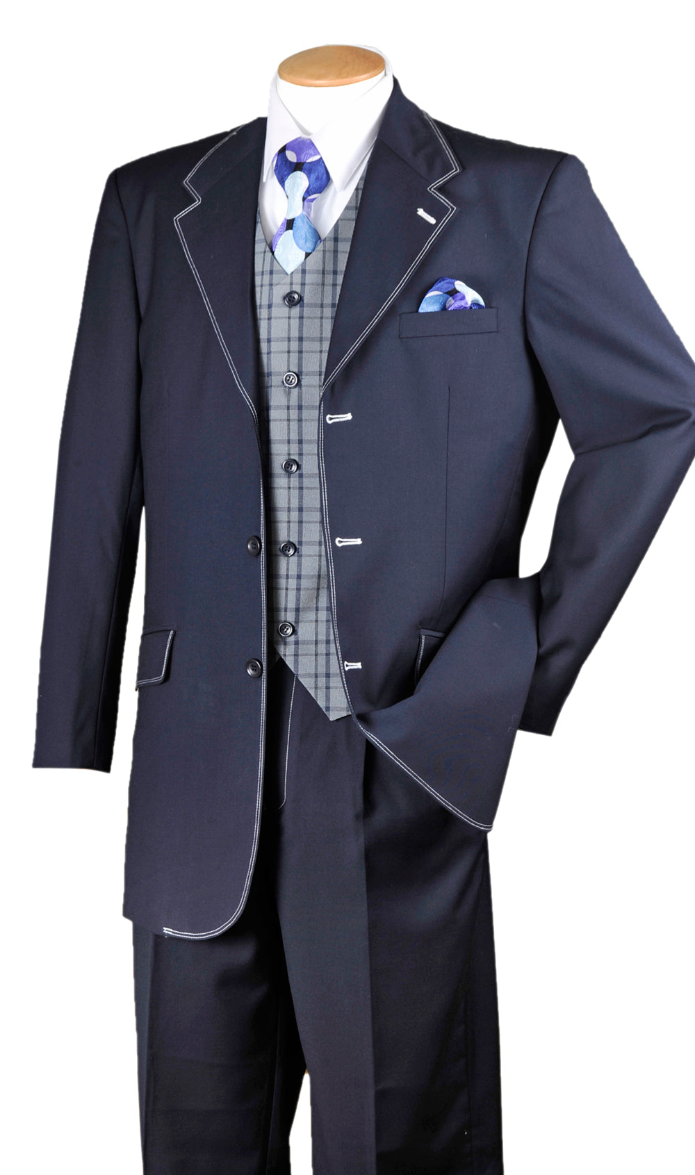 Milano Moda 2916-NA Mens Suit