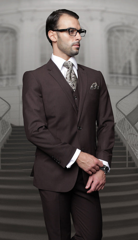Statement  TZ-100-BN Mens Suit