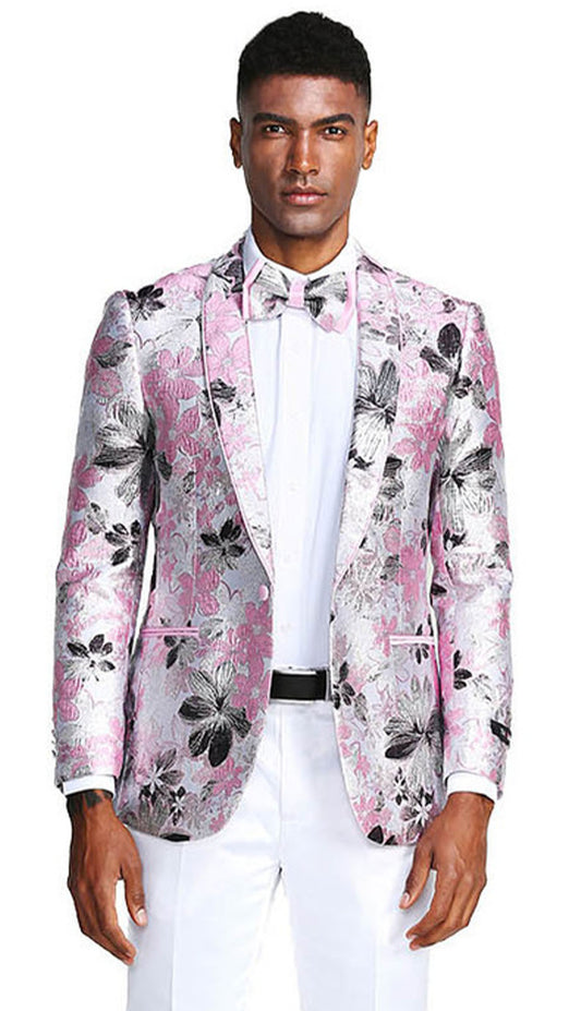 Tazzio MJ289S-PNK Mens Jacket