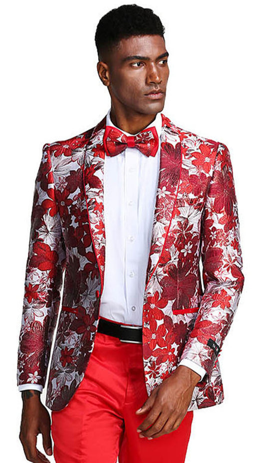 Tazzio MJ289S-RED Mens Jacket