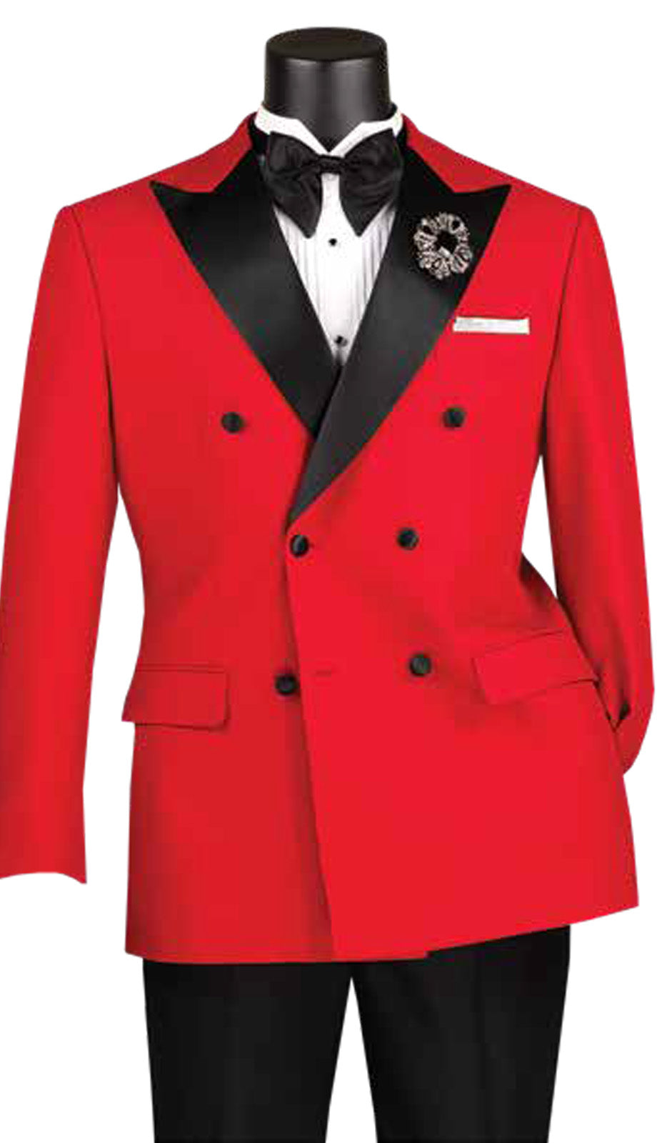 Vinci TMDB-1-RED Mens Suit
