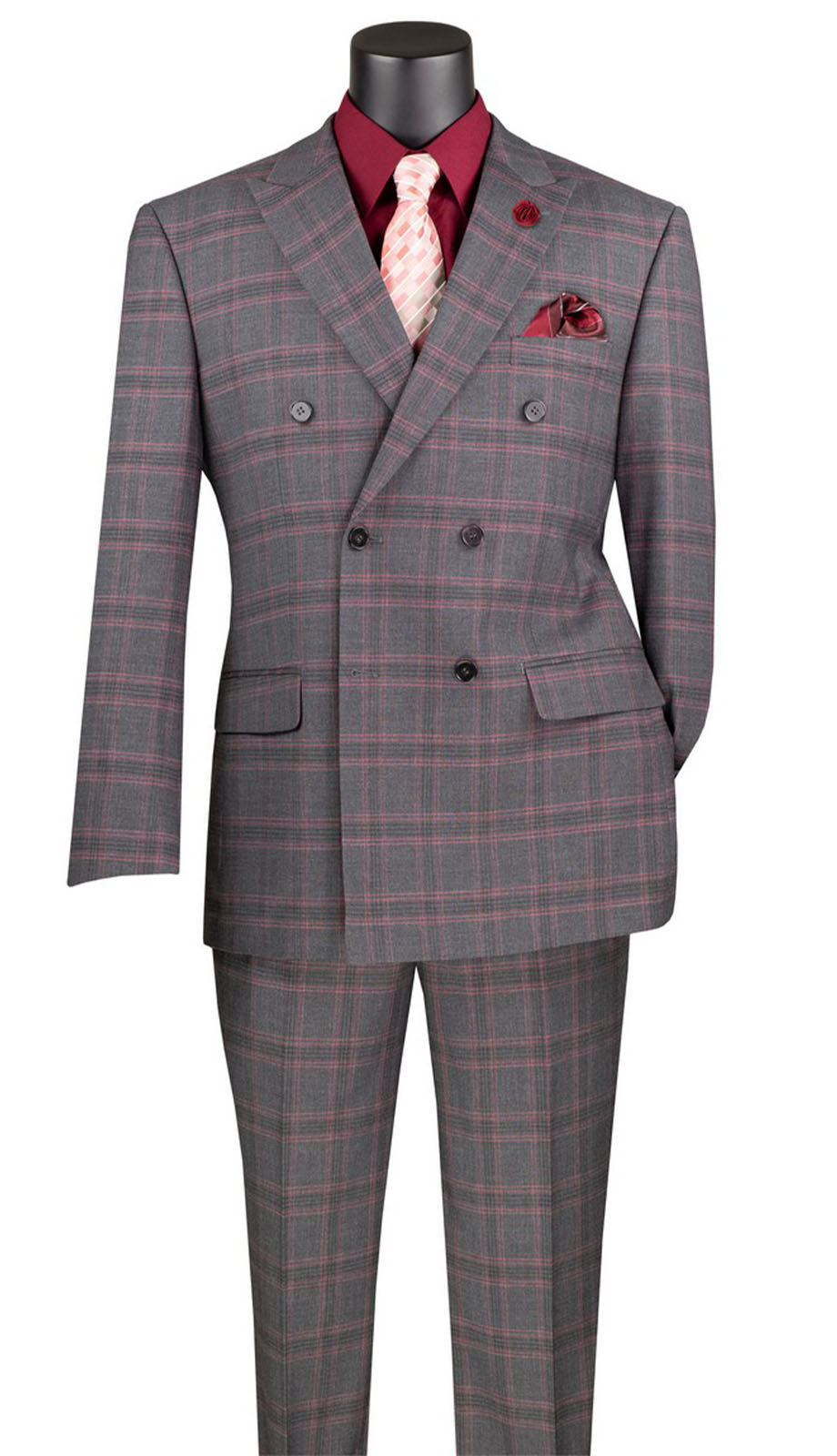 Vinci  MDW-2-CHAR Mens Suit