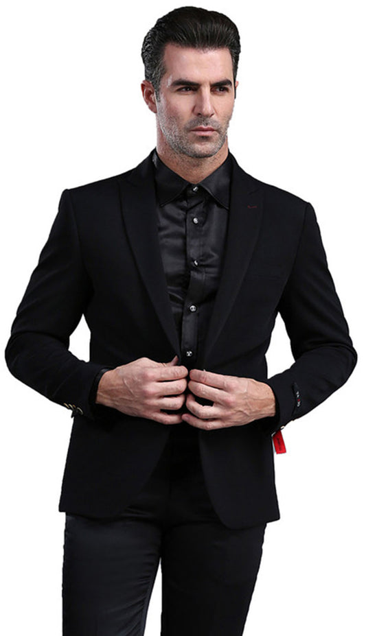 Tazzio MJ300SK-BLK Mens Jacket