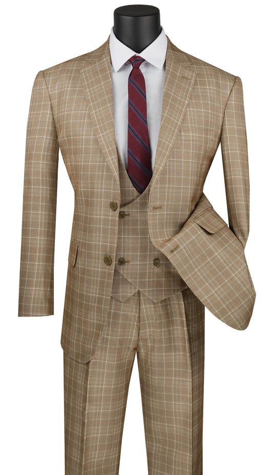 Vinci V2RW-7-CAM Mens Church Suit