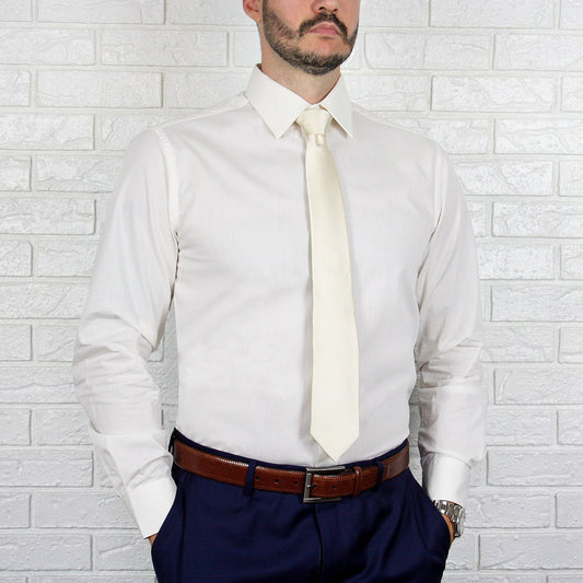 Arturo 200SLIM-IVORY-Shirt Unisex
