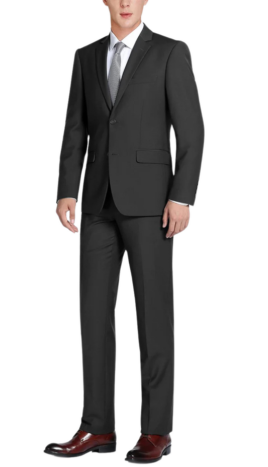 201-1 Men's 2-Piece Single Breasted Notch Lapel Suit