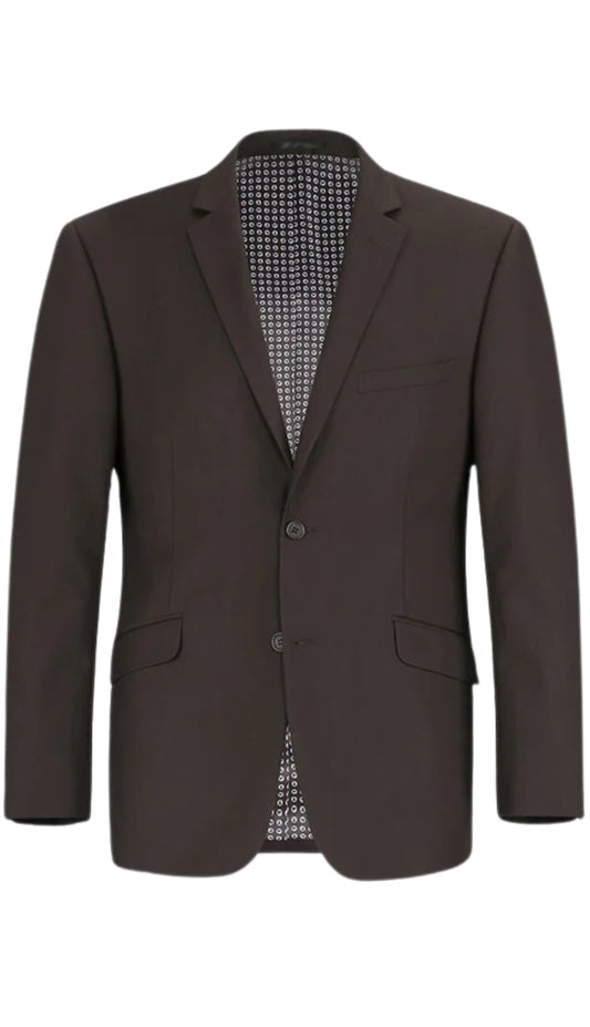 Renoir Men's Suit 201-5-BROWN