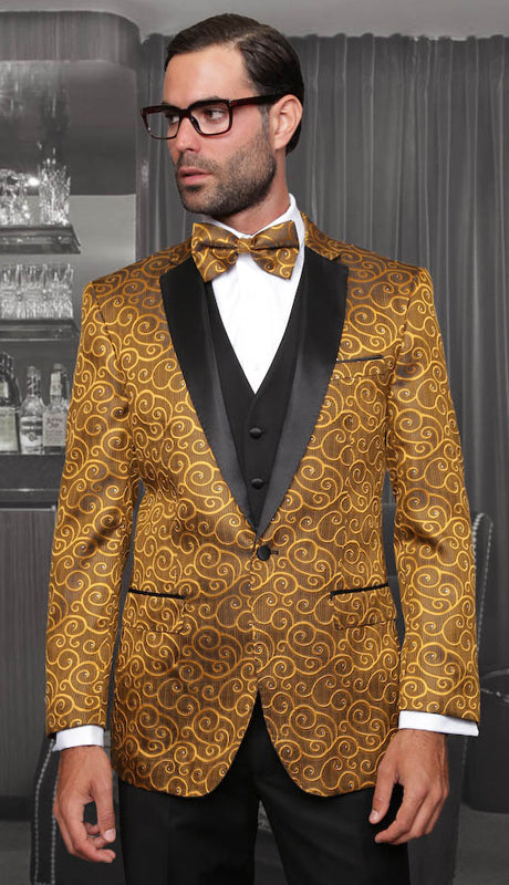 Statement  Bellagio-GLD Mens Suit
