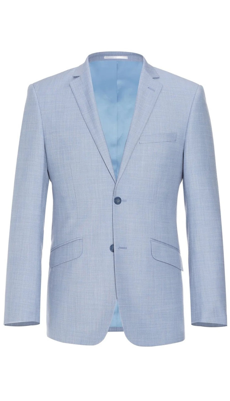 Renoir Men's Suit 203-9-DEMIN (2-Piece Slim Fit Single Breasted Notch Lapel Suit)