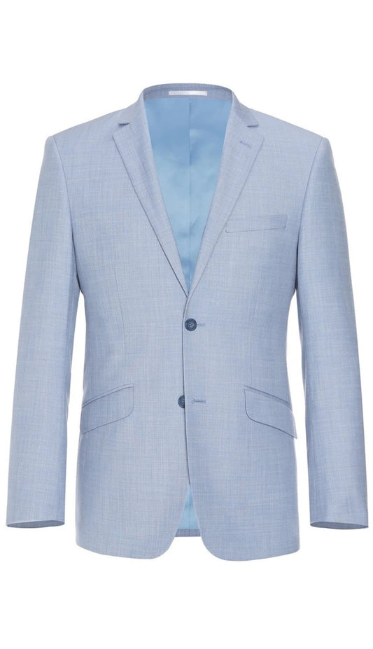 Renoir Men's Suit 203-9-DEMIN (2-Piece Slim Fit Single Breasted Notch Lapel Suit)