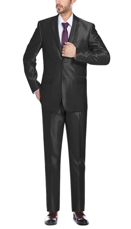 Renoir Men's Suit 207-1-BLK