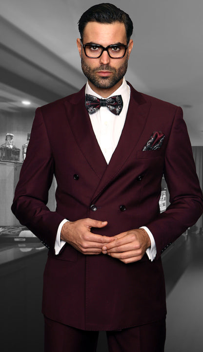 Statement  TZD-100-BU Mens Suit