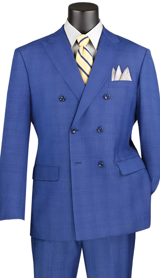 Vinci Mens Suit DRW-1-RYL