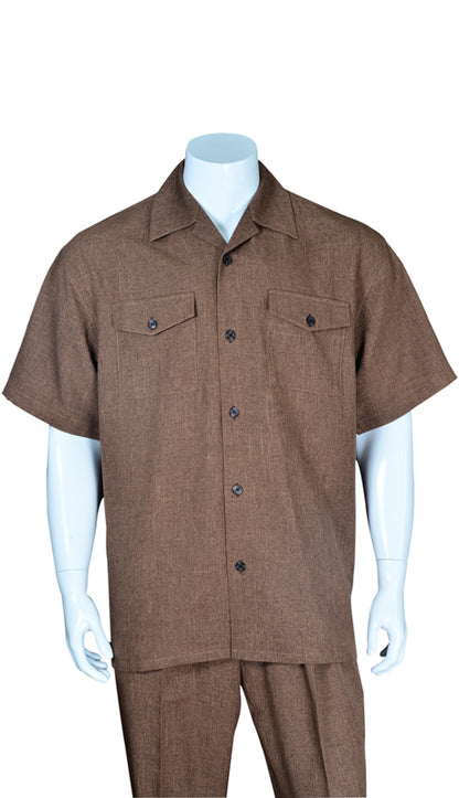 Fortino Landi 2961-BR Mens Walking Suit