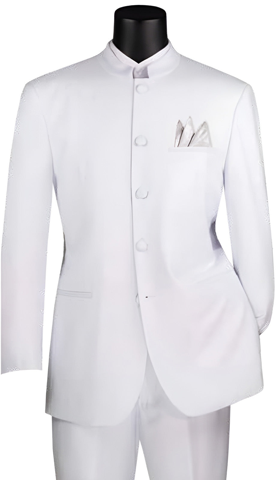 Vinci 5HT-WHT Mens Church Suit