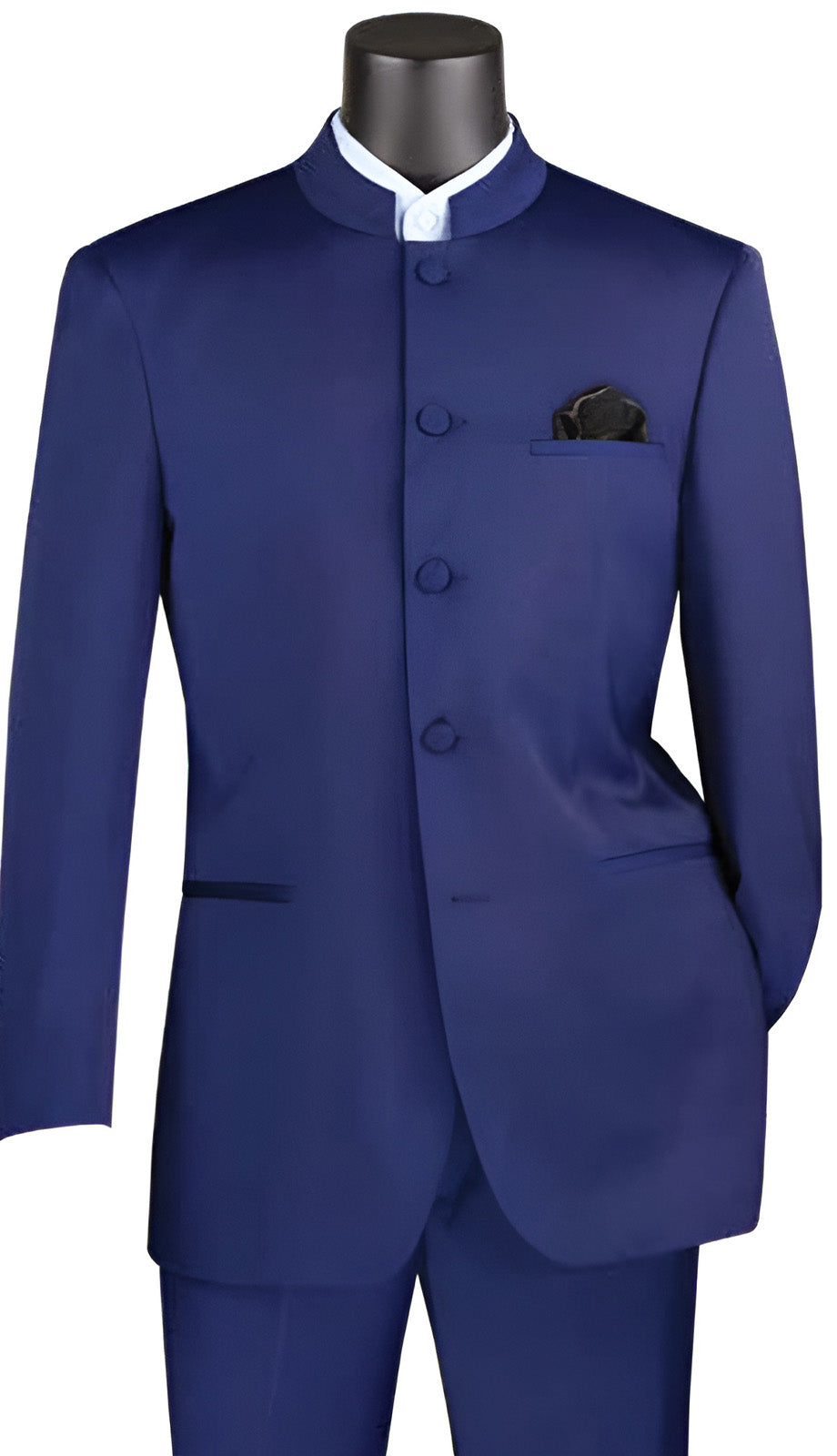Vinci 5HT-NVY Mens Church Suit