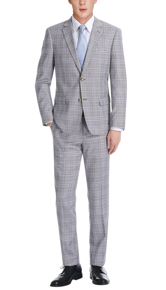 Renoir Men's Suit 292-7-GRY