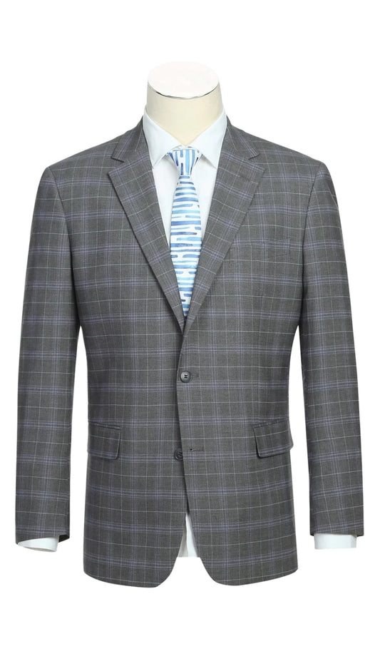 Renoir Mens Suit 293-25-DIMGRY