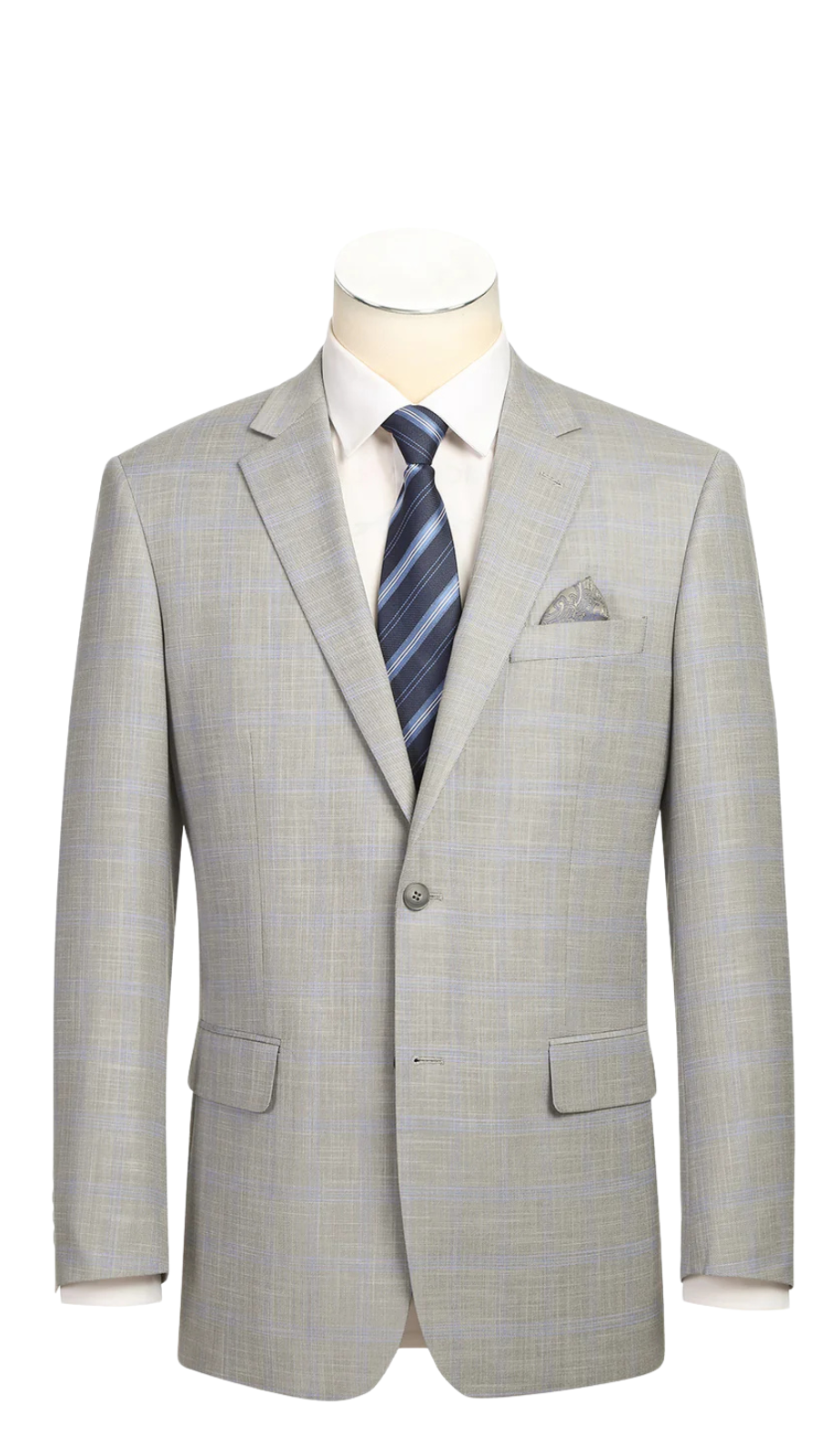 Renoir 293-53-GREY Mens Suit