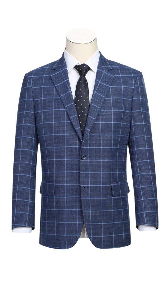 Renoir 294-22-BLUE Mens Blazer