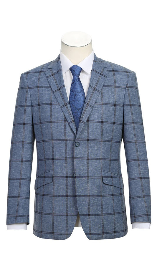 Renoir 294-32-BLUE Mens Blazer
