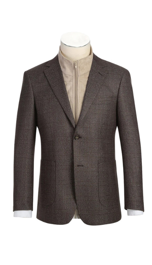 Renoir Mens Blazer 294-40-BROW