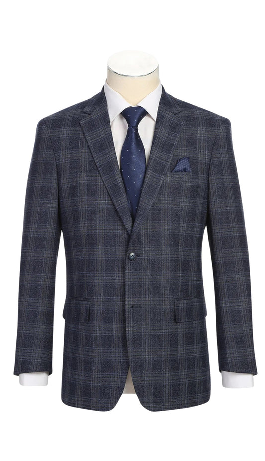 Renoir 294-46-NAVY Mens Blazer